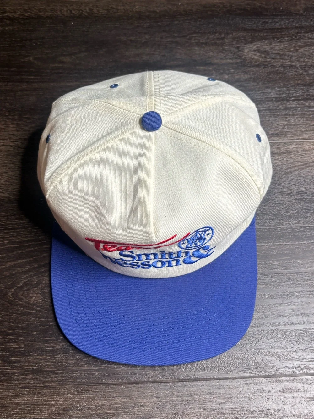 RARE Vintage K Products Team Smith & Wesson Snap Back Hat